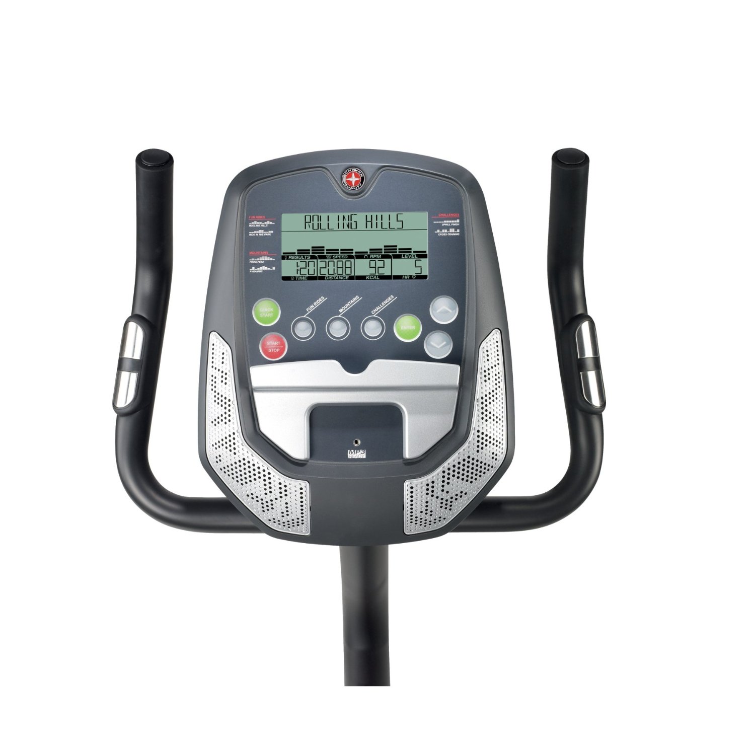 schwinn 270 recumbent bike heart rate monitor not working